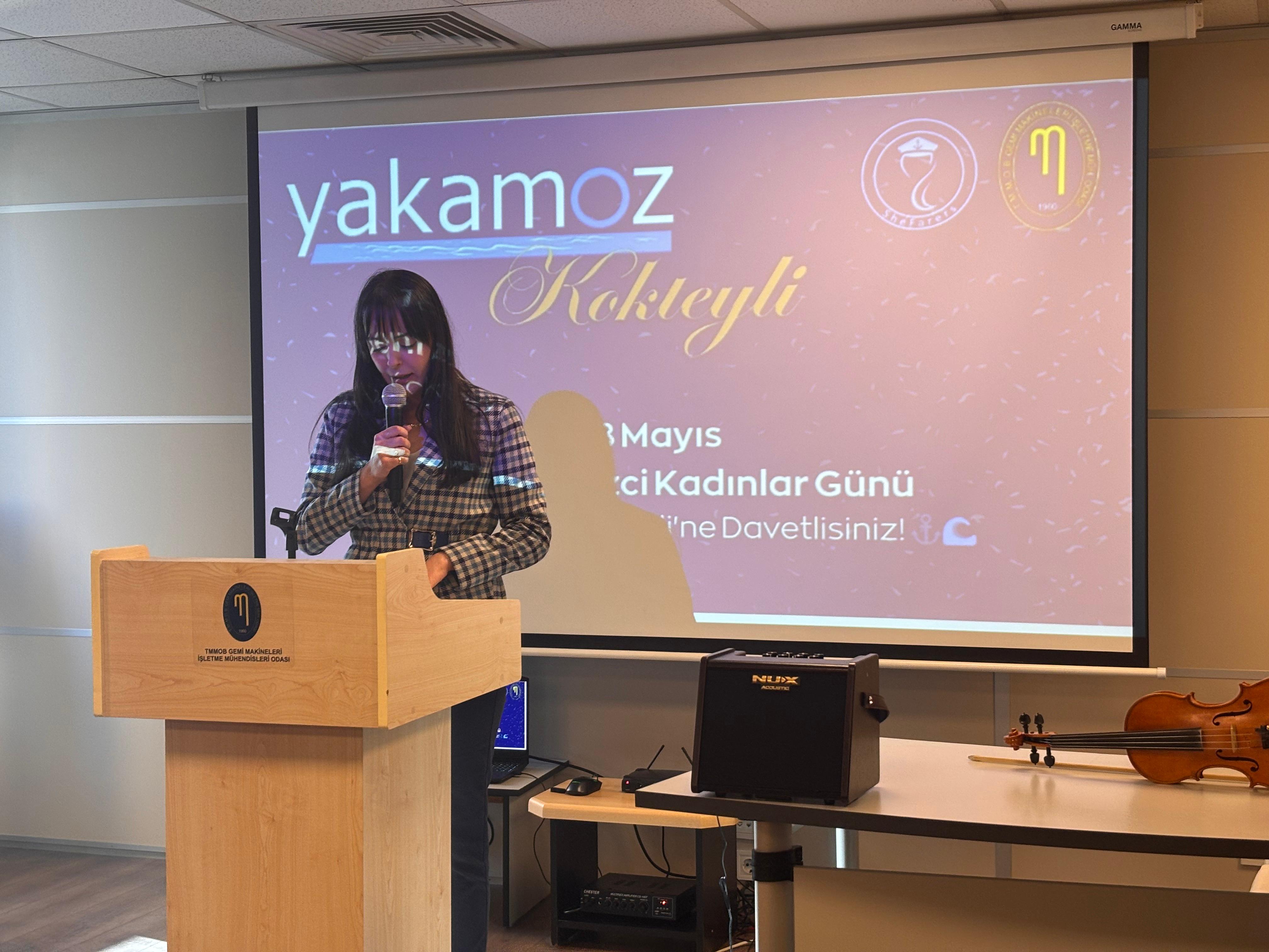 Dünya Denizci Kadınlar Günü’nde YAKAMOZ Etkinliği Gerçekleştirildi