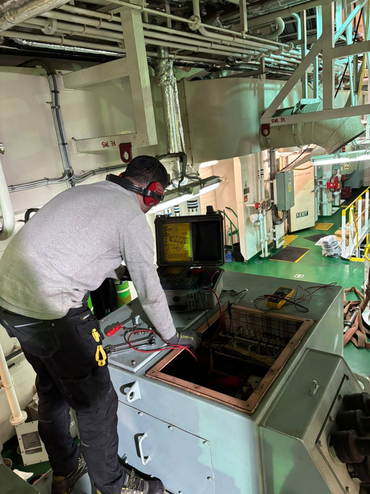 UNITECH’ten 109999 DWT Tankerde Jeneratör Kontrolü