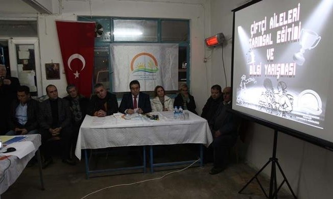 ’Kuzu, Oğlak ve Buzağı Ölümlerinin Önlenmesi, Tarım Sigortaları ve Organik Zeytin Yetiştiriciliği’ toplantısı