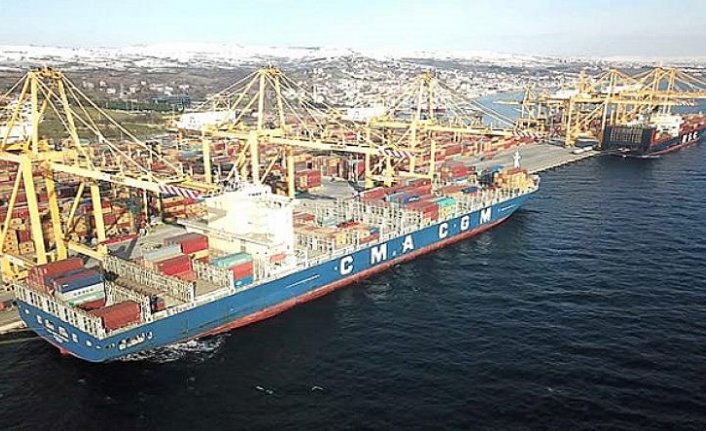 Asyaport'a COSCO Shipping gemisinin ardından CMA CGM gemisi de geldi