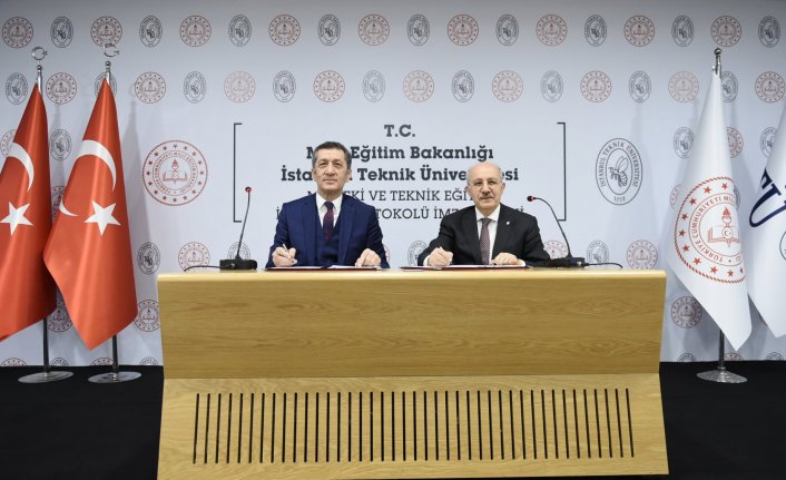 Milli Eğitim Bakanlığı ve İTÜ Rektörlüğü arasında eğitim protokolü imzalandı
