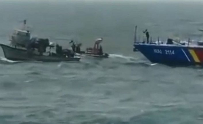 Türk balıkçı teknesine müdahalede yeni görüntüler ortaya çıktı