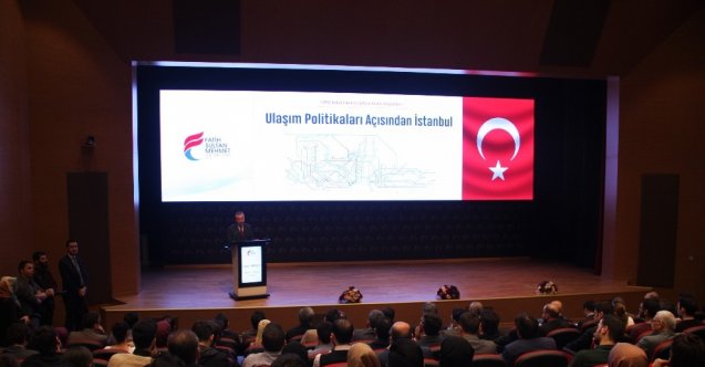 Ulaştırma ve Alt Yapı Bakanı Mehmet Cahit Turhan, Birinci Şehir ve Hukuk Konuşmaları Sempozyumuna katıldı