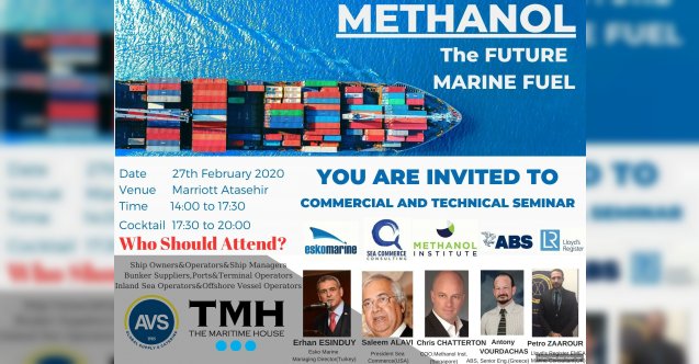 Eskomarine, "Methanol – Geleceğin Deniz Yakıtı" konulu bir seminer düzenliyor
