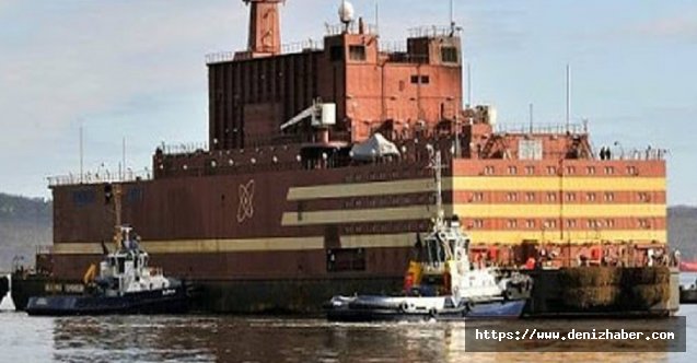 Yüzer NGS Akademik Lomonosov'dan 21 milyon kilovat saatlik elektrik enerjisi
