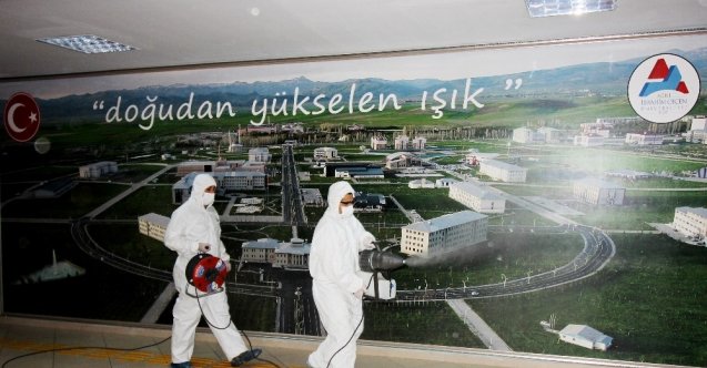 AİÇÜ’de yeni Koronavirüs (COVID-19) tedbirleri sıkı bir şekilde sürdürülüyor
