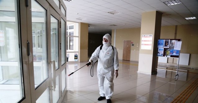 ASÜ’de sterilizasyon tedbirleri titizlikle uygulanıyor