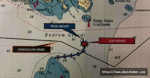 Türk karasularına giren Yunan botu, Sahil Güvenlik ekipleri tarafından uzaklaştırıldı