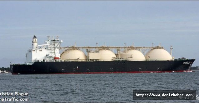 Arzew Limanı'ndan yola çıkan LNG gemisi 25 Nisan'da Türkiye'ye ulaşacak