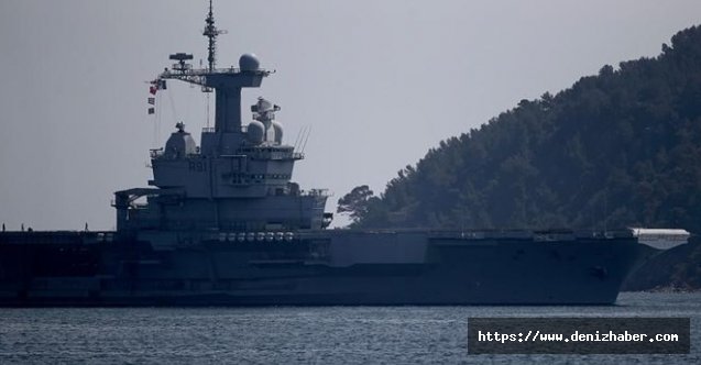 Fransız uçak gemisindeki corona virüs bilançosu belli oldu
