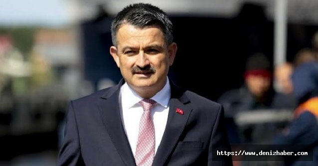 Bekir Pakdemirli: ”Su ürünleri avcılığı Akdeniz'de 15 Eylül, diğer denizlerimizde 1 Eylül'de başlayacak”