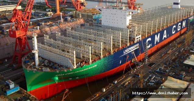 CMA CGM, dünyanın en büyük LNG ile çalışan gemisini teslim alacak!