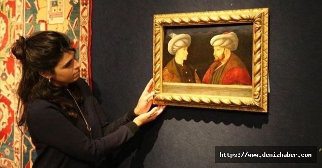 Fatih Sultan Mehmet'in portresi İstanbul'a getiriliyor