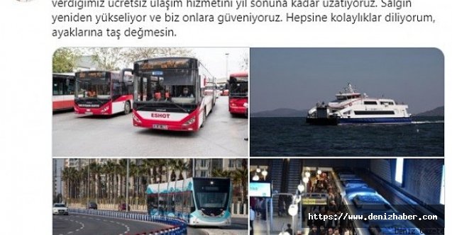İzmir'de sağlık çalışanlarına ücretsiz ulaşım yıl sonuna kadar devam edecek!