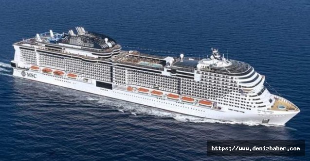MSC Grandiosa, ilk yolculuk için Cenova'dan ayrıldı