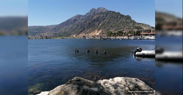 Su Altı Arama Kurtarma Ekibi Eğirdir Gölü'nde su altı temizliği yaptı!
