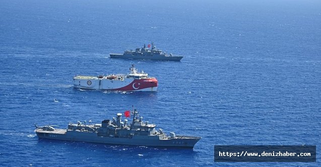 Türk Deniz Kuvvetleri, Oruç Reis'e refakati sürdürüyor!