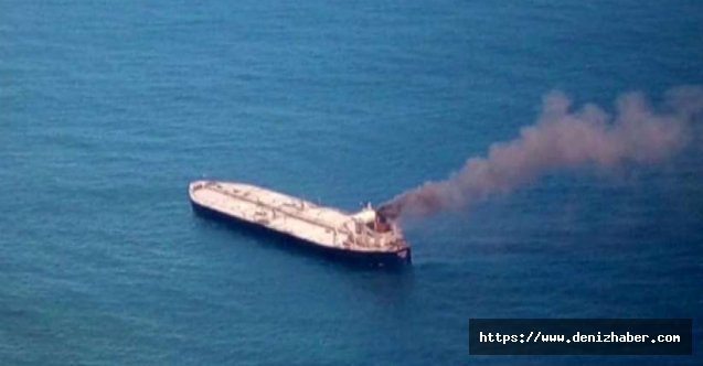 Hindistan'a ait petrol tankeri Sri Lanka açıklarında alev aldı!