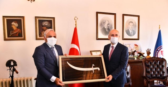 Ulaştırma ve Alt Yapı Bakanı Adil Karaismailoğlu Trabzon’da