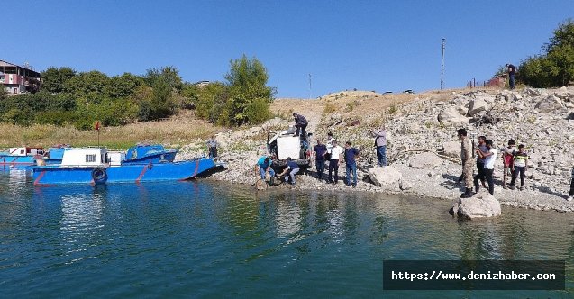 Baraj ve göletlere yavru balık bırakıldı!