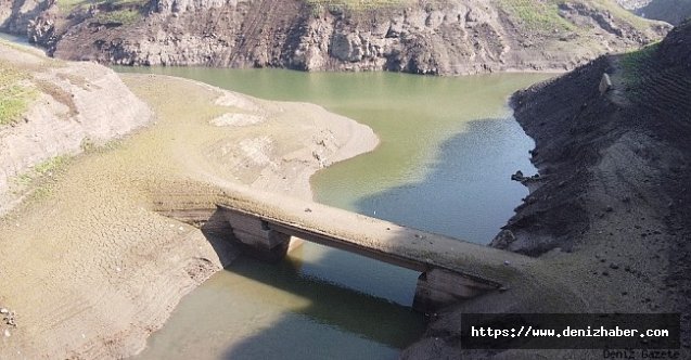 Barajın suyu azalınca 21 yıldır su altındaki köprüler gün yüzüne çıktı!