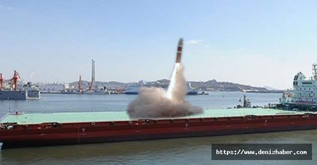 Çin Ticari Yük Gemisinden Balistik Füze Fırlatma Denemesi Yaptı!