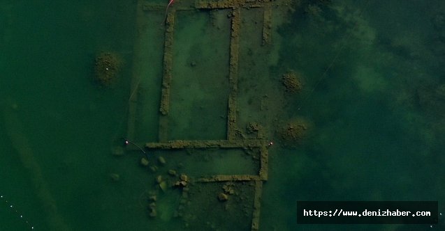 İznik Gölü çekilince bin 500 yıllık bazilika ortaya çıktı!
