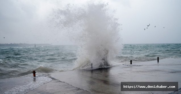 Meteoroloji'den yarın için Marmara Denizi'nde fırtına uyarısı!