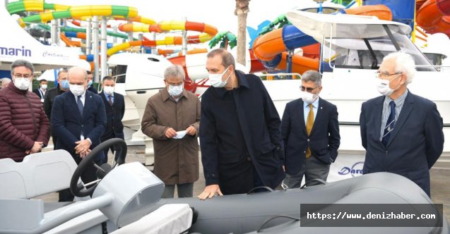 Tamer Kıran, Tuzla Viaport Marina Denizcilik Fuarı'nı ziyaret etti!