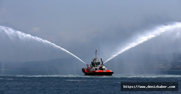 UZMAR Tersanesinde inşa edilen Kurtarma-13 römorkörü Çanakkale Boğazı'na göreve başladı!