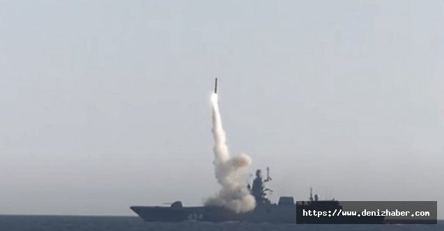 Rusya  hipersonik füze “Zirkon”u test ediyor: Sesten 9 kat hızlı!