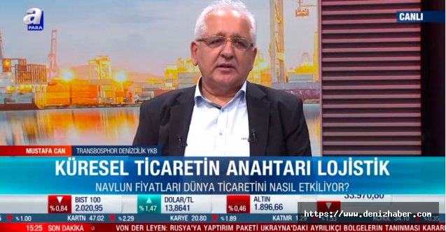 Kapt. Mustafa Can : “Navlun meselesi stratejik varlık sebebimiz haline geldi”