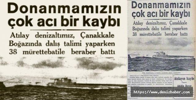 Atılay denizaltısı 39 şehidiyle 76 yıldır Çanakkale’nin derinliklerinde yatıyor