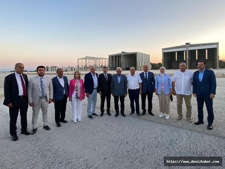 Binali Yıldırım, Milas Ören Yat İmalat Bakım Onarım ve Çekek Yerinde incelemelerde bulundu