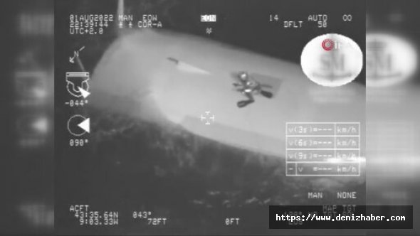 16 saat alabora olan yelkenlide hayatta kalmayı başaran Fransız denizci kurtarıldı