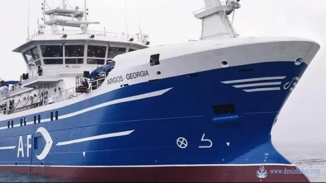 Balıkçı Gemisi Argos Georgia, Falkland Açıklarında Battı,