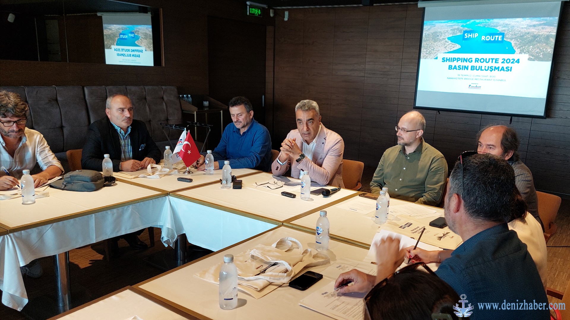 KOSDER, SHIPROUTE'u deniz medyasına anlattı