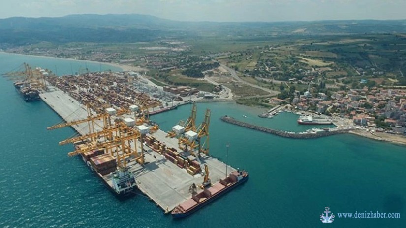 2024'te Tekirdağ limanına yaklaşık iki bin gemi geldi