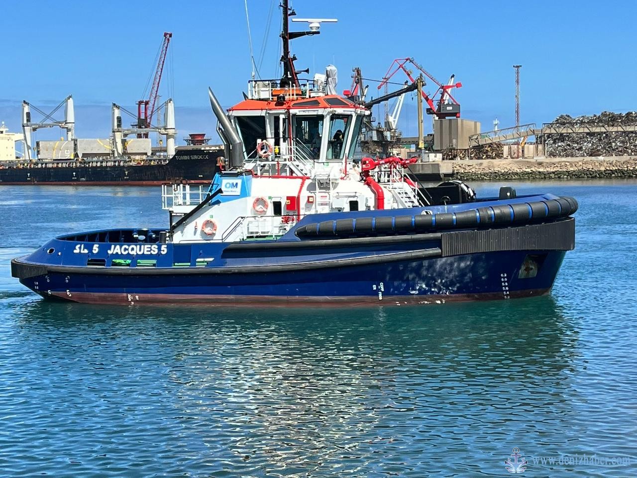 Sanmar, JL Tug’a Boğaçay Serisi Römorkör Teslim Etti