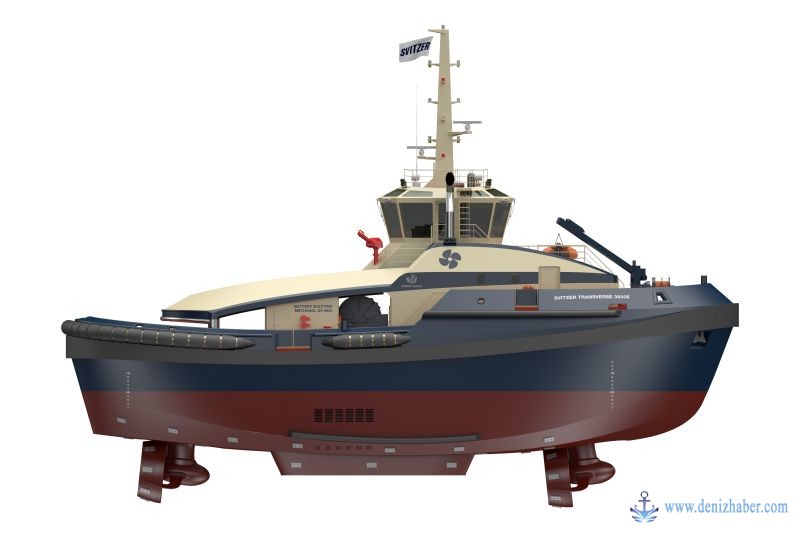 SVITZER, DÜNYANIN İLK PİL ELEKTRİKLİ METANOL RÖMORKÖRÜNÜ İNŞA ETMEK İÇİN SİPARİŞ VERDİ
