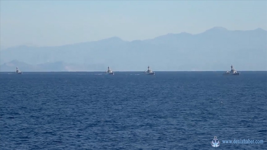 Denizkurdu-1 Tatbikatı Karadeniz, Ege Denizi ve Doğu Akdeniz'de tamamlandı