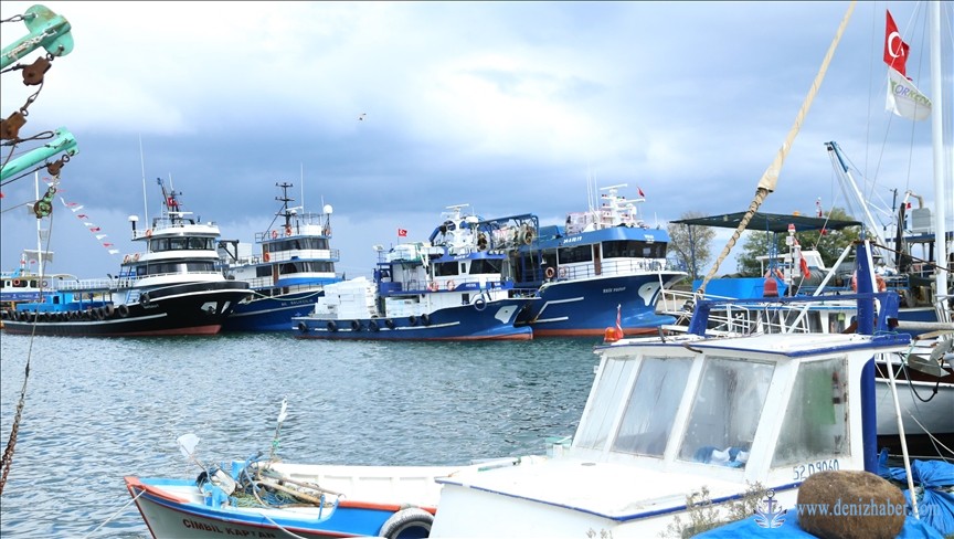 Ordu'da fırtına,  balıkçı tekneleri limanlara sığındı