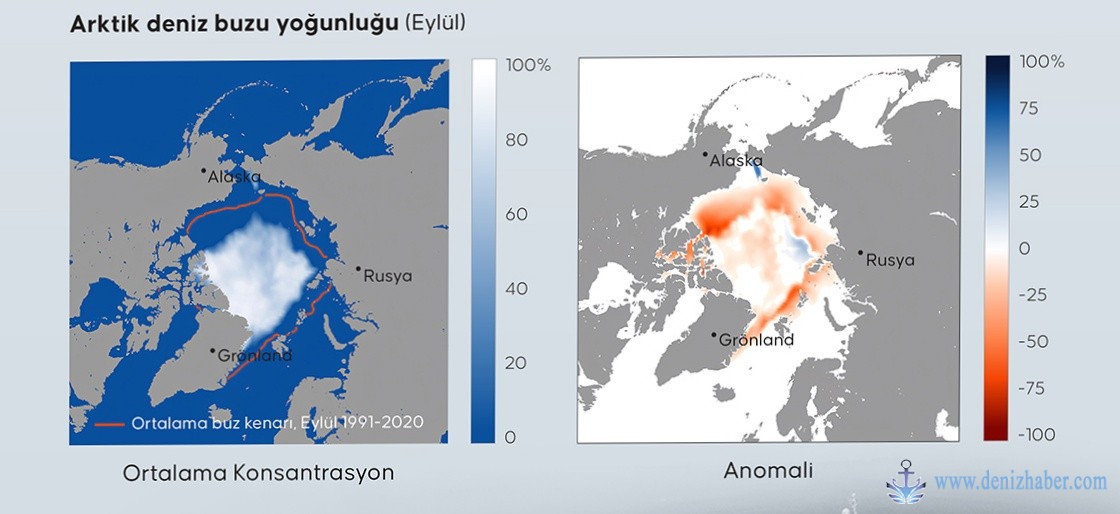 Buzulların erimesiyle Arktik bölgesindeki deniz taşımacılığı artıyor