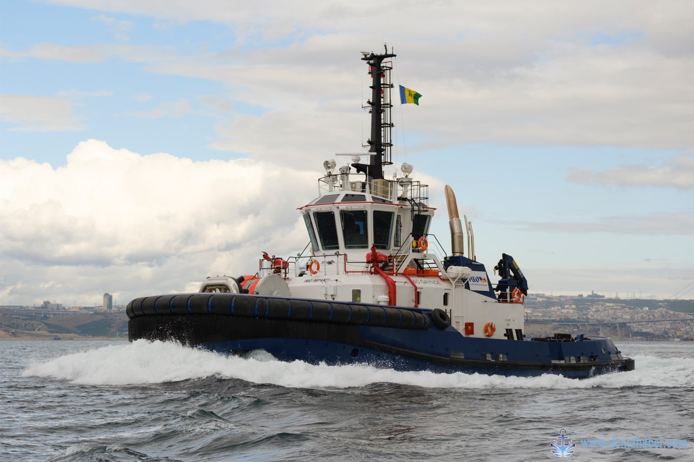 SANMAR P&amp;O Maritime Logistics'e bir römorkör daha teslim etti
