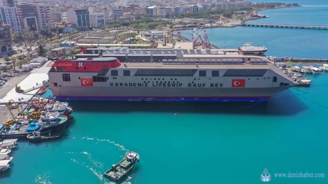 Süheyla Sultan gemisi olası afetler için hazır