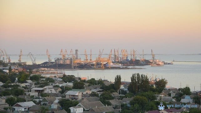 Ukrayna Berdyansk Limanı'na İHA saldırısı başlattı