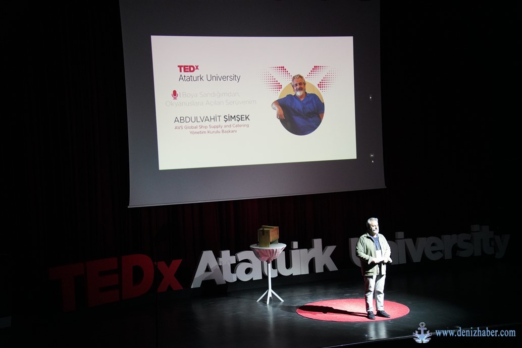 Abdülvahit Şimşek, TEDx Atatürk Üniversitesi Etkinliğine Katıldı