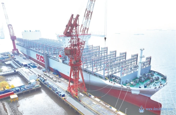 OOCL, Yeni Nesil 16,828 TEU Akıllı Gemisini Tanıttı