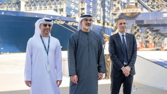 CMA CGM, Khalifa'da Yeni Terminali Açtı