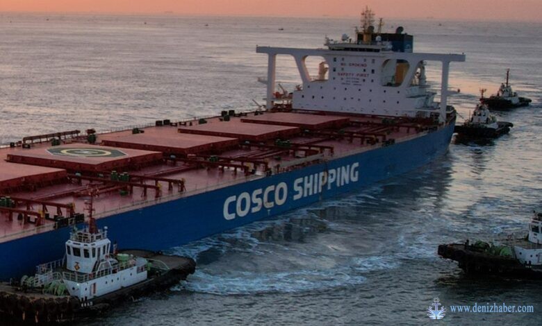 COSCO, 10 yeni kamsarmax için anlaşma imzaladı